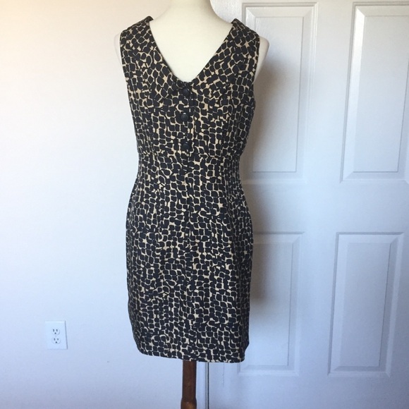 Donna RIcco Silk Dress Sleeveless  Patterned 8 - Picture 5 of 7